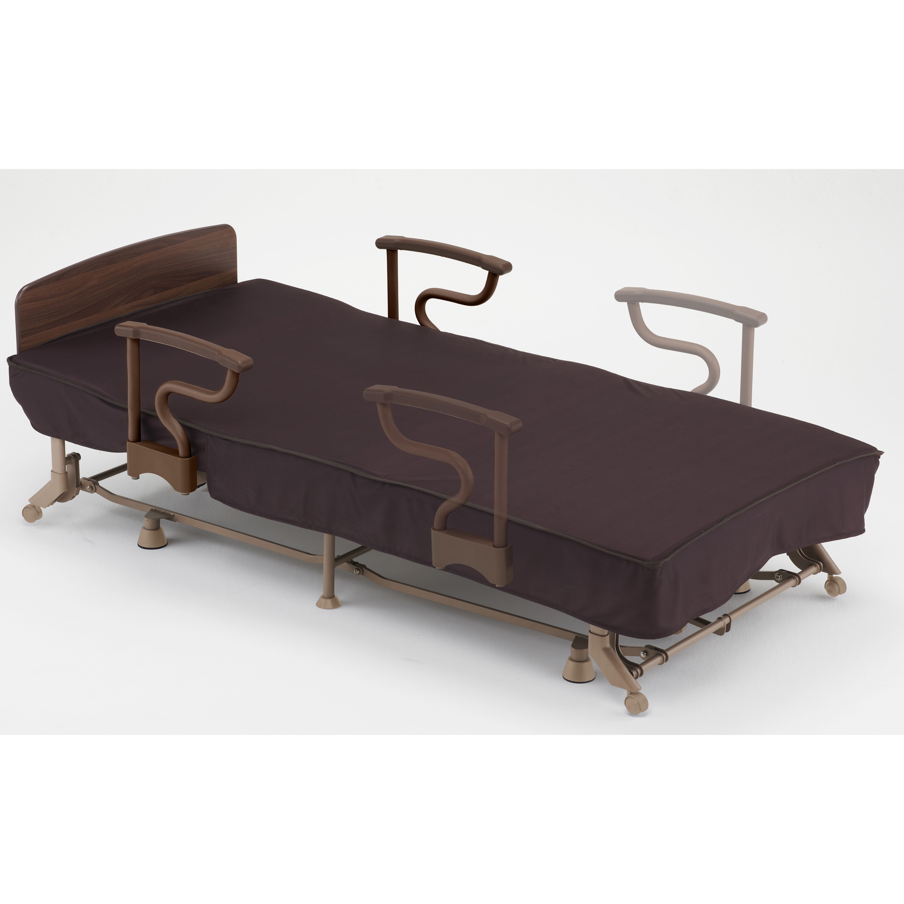 AX-BE721 収納式 電動リクライニングベッド 1台(43kg) ATEX(アテックス