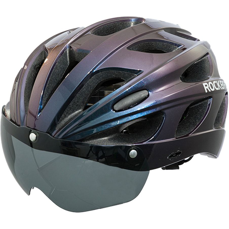 MTT-16-CB 自転車用サングラス付きヘルメット(TT-16) ROCKBROS(ロック