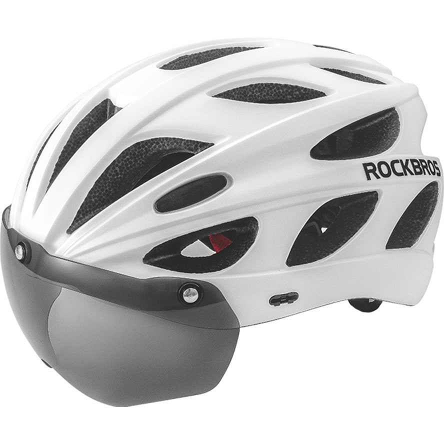 MTT-16-002 自転車用サングラス付きヘルメット(TT-16) ROCKBROS(ロックブロス) XL～XXLサイズ - 【通販モノタロウ】