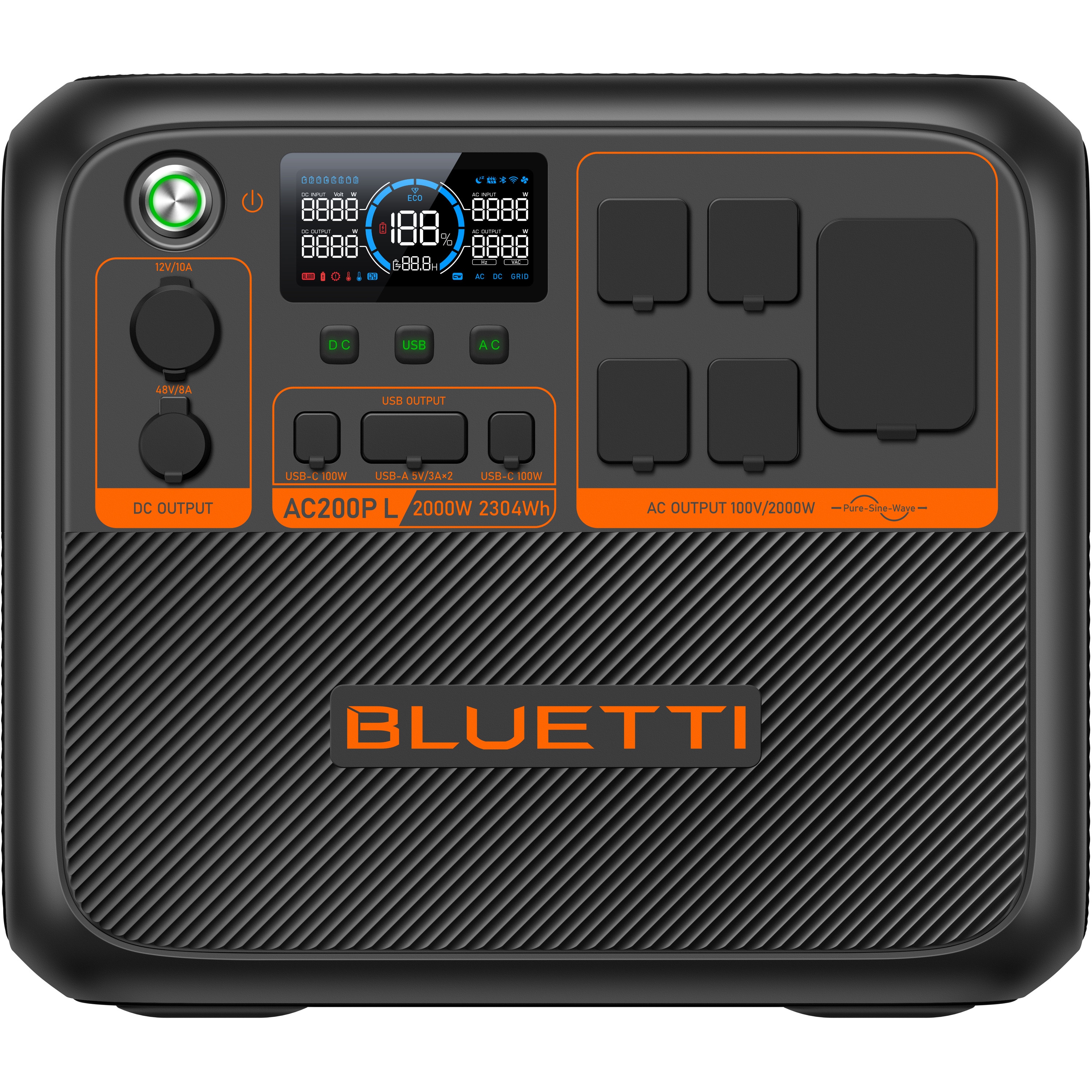 AC200PL ポータブル電源 AC200PL BLUETTI(ブルーティ) 最大出力6000W