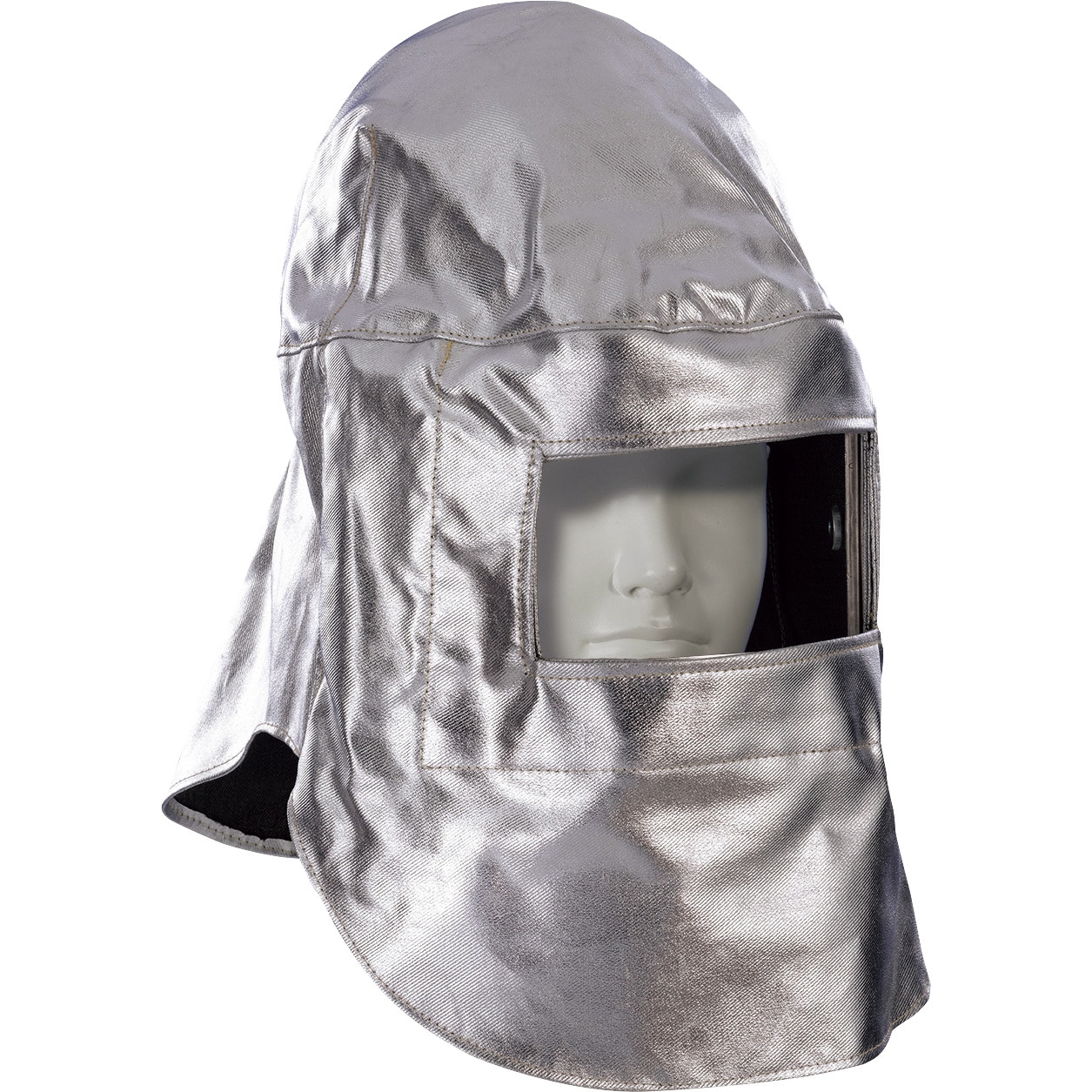 HSS030KA-1 耐熱保護服 耐熱フード JUTEC シルバー色 フリーサイズ  HSS030KA-1