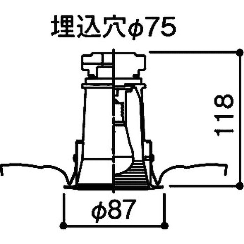[法人限定] XND2567SL LE9 パナソニック 天井埋込型 LED 電球色 ダウンライト [ XND2567SLLE9 ] パナソニック XND2567SLLE9 ダウンライト 埋込穴φ150 LED(電球色) 天井