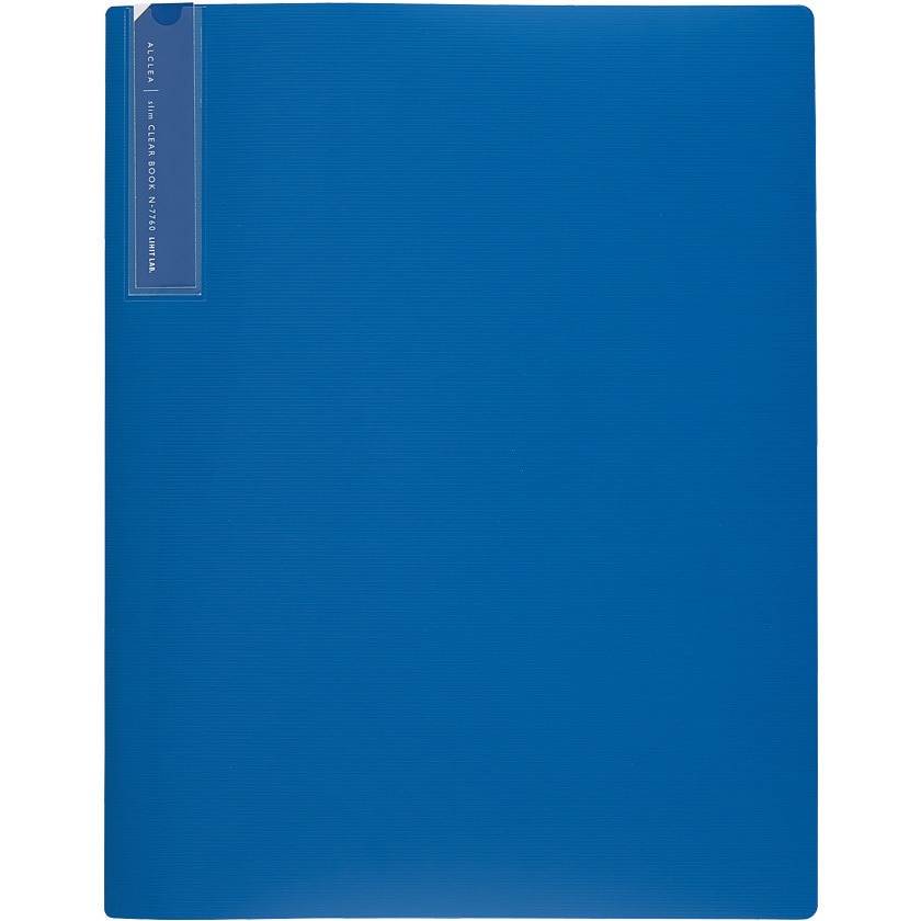 N7760-8 抗菌スリムクリヤーブック 10ポケット リヒトラブ