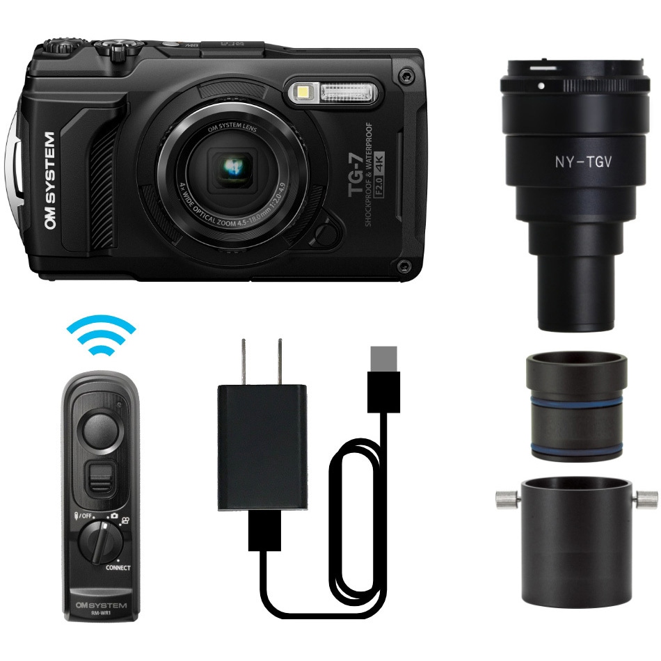 TG-7-SS(リモコン・ACアダプター付き) 顕微鏡用デジカメ撮影システム