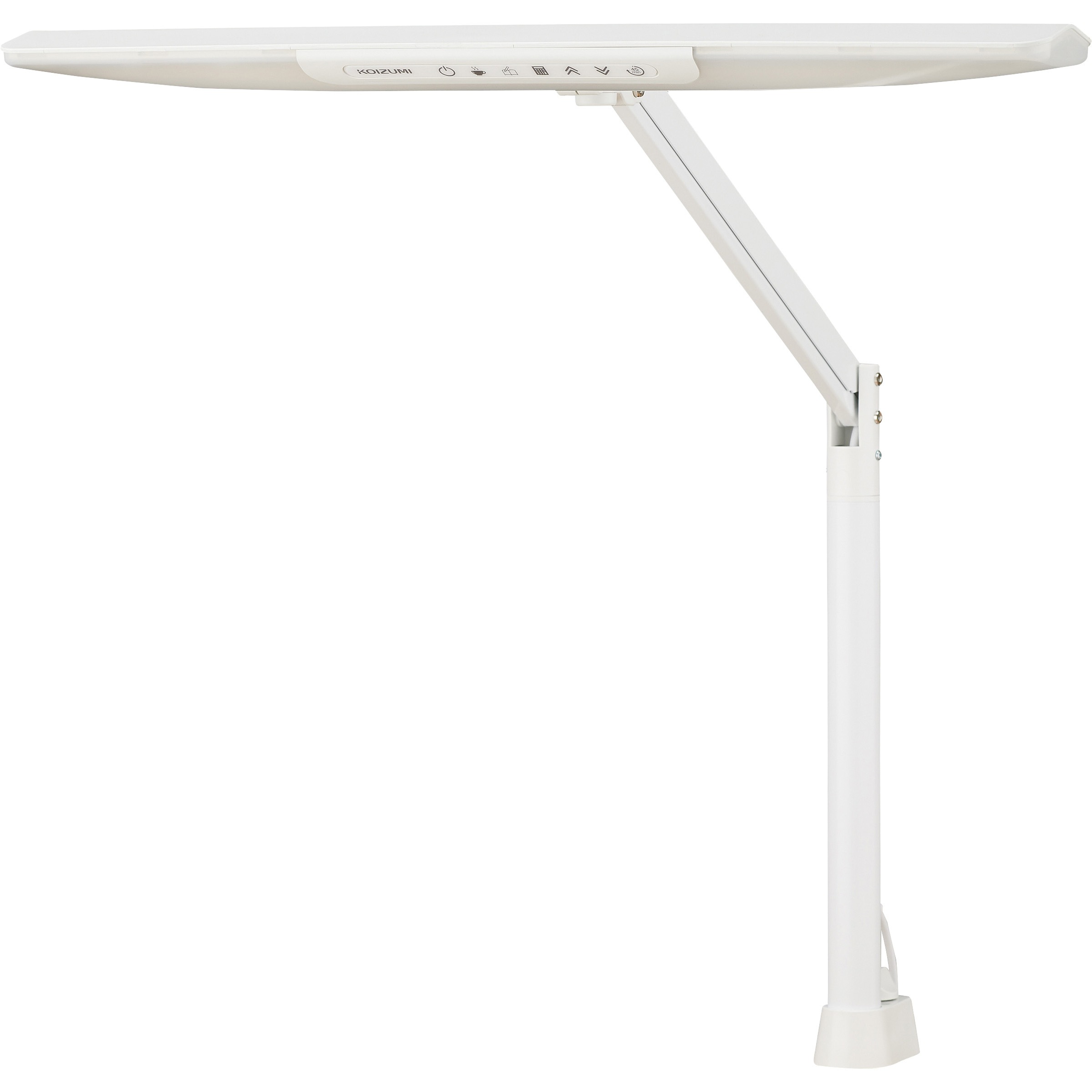 ECL-111 LEDデスクライト クランプ式 幅52cm Ra97 45分タイマー機能 1台 コイズミファニテック 【通販モノタロウ】