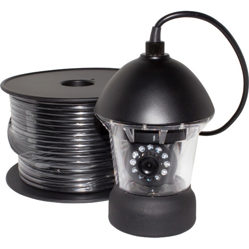 WTW-WPA40R-50M 防犯カメラ アナログ41万画素 赤外線LED・360度旋回機能搭載 水中カメラ 塚本無線 信号形式CVBS 照射距離0～2(水中撮影時)m 防塵防水性能あり レンズサイズ3.6mm  WTW-WPA40R-50M
