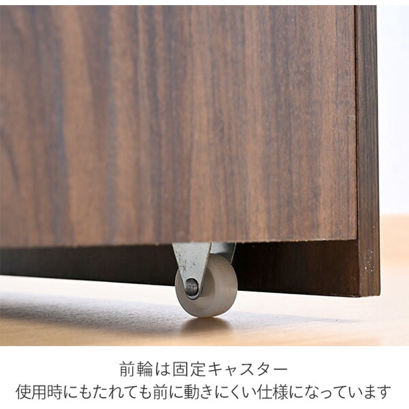 AST-6040(DBR) 演説台 演台 キャスター付き YAMAZEN(山善) ダーク