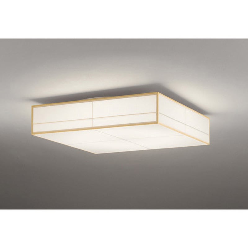 OL291025BCR 和シーリングライト ODELIC(オーデリック) 電球色～昼光色 Ra94 調色の可否:可 適用畳数～6 消費電力30W 幅489mm長さ489mm  OL291025BCR