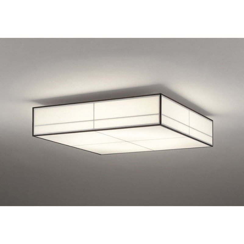 OL251839BCR 和シーリングライト ODELIC(オーデリック) 電球色～昼光色 Ra94 調色の可否:可 適用畳数～6 消費電力30W 幅489mm長さ489mm  OL251839BCR 21,735円