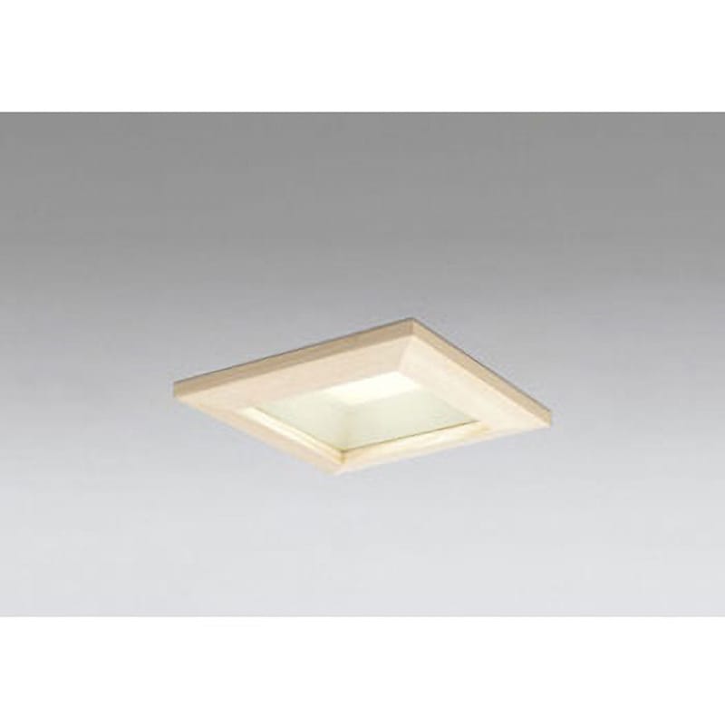 OD261118R 角型木枠LEDダウンライト□100 ODELIC(オーデリック) 配光