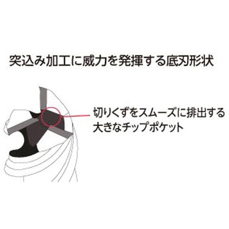 AL3D-2-6 AL3D-2 アルミ専用エンドミル　(4本) 製品詳細 | 日進工具株式会社