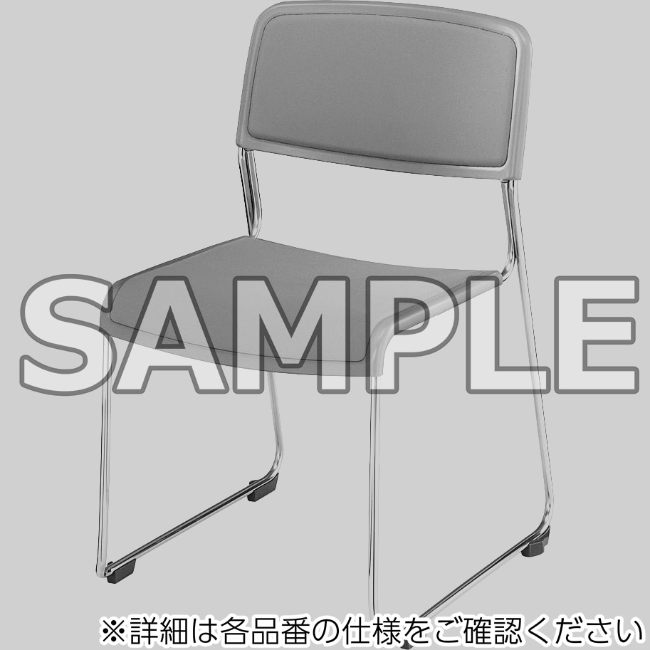 コクヨ品番 CK-M890JA23N 会議イス　ＣＫ−８９０　メッキ脚　布張り W510xD535xH775xSH435 ＣＫ−８９０ コクヨ 品番CK-M890JA23N 会議イス ＣＫ−８９０ メッキ脚 布張り