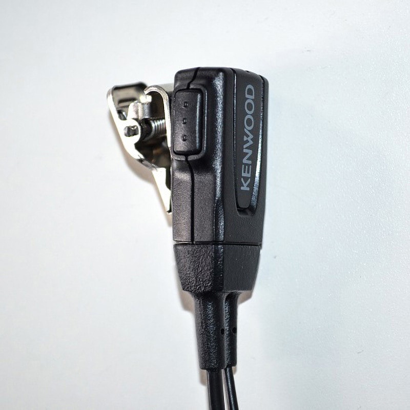 EMC-3A KENWOOD純正 イヤホン付きクリップマイクロホン 1個 KENWOOD