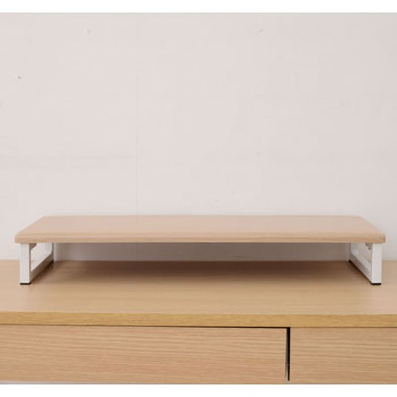 【まとめ売り】山善　モニタースタンド DTS-5925 4台 DTS-5925(NA/IV) モニタースタンド YAMAZEN(山善) ナチュラル色 奥行