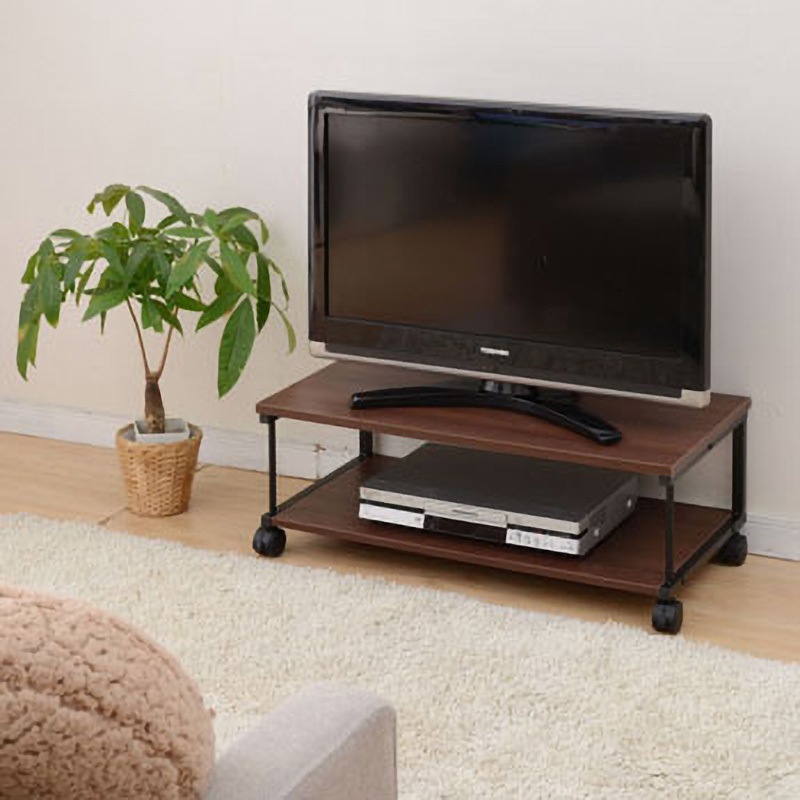 MTV-8040(WBR/BK テレビ台 キャスター付き YAMAZEN(山善) 適合サイズ