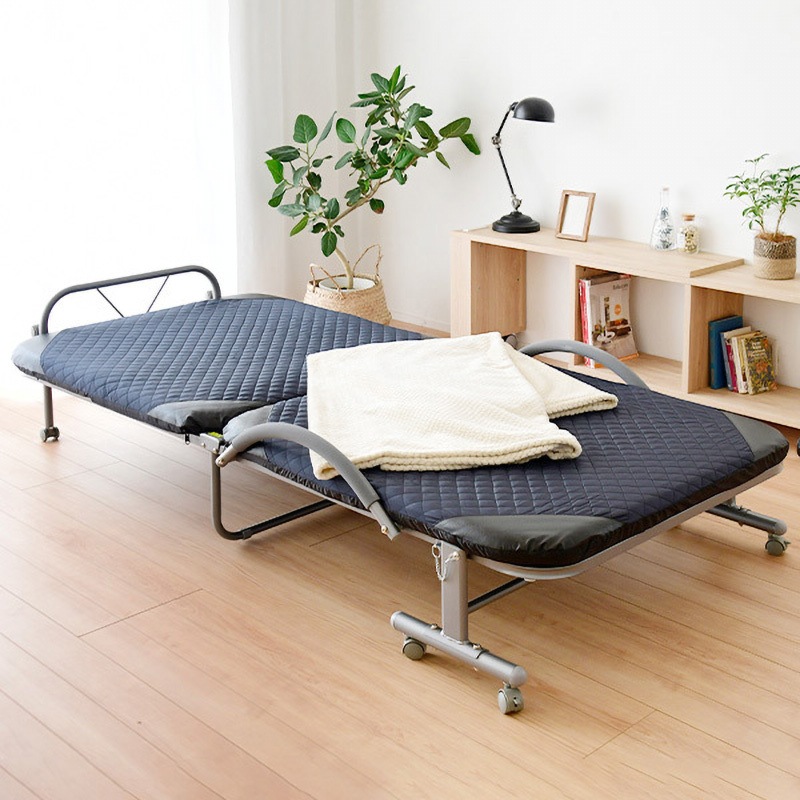 BB-1(S)R 低反発折りたたみベッド シングル YAMAZEN(山善) 本体幅990mm