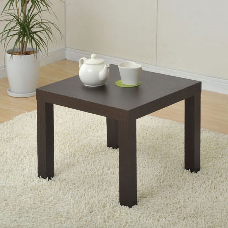 ダークブラウン 木製センターテーブル センターテーブル 日本製 リビングテーブル 下棚付き 幅90cm×45cm 天然