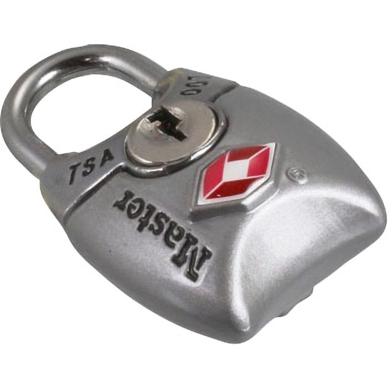 4689JADSLV TSA南京錠 シリンダー式 MasterLOCK シルバー色 4689JADSLV