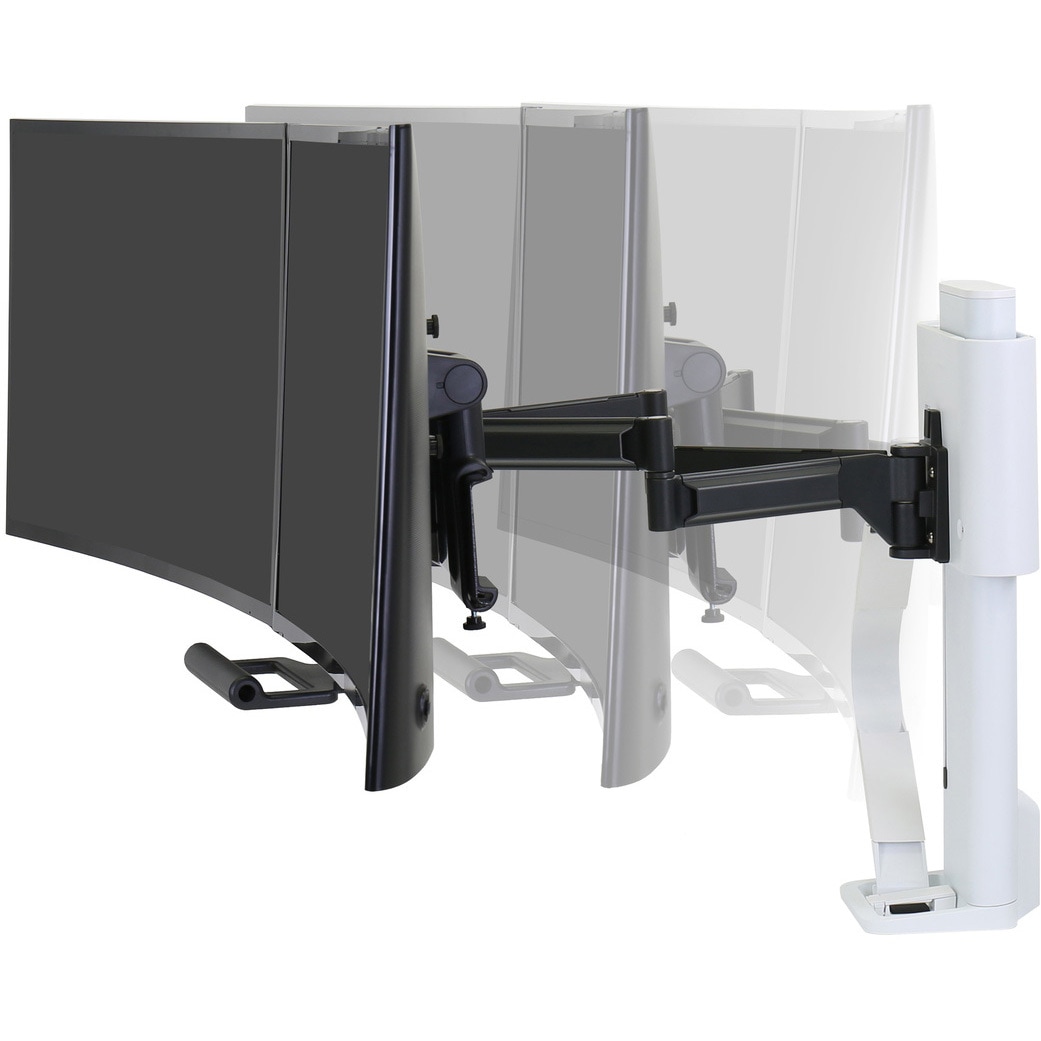 45-631-216 エルゴトロン TRACE (トレース) デュアル モニターマウント