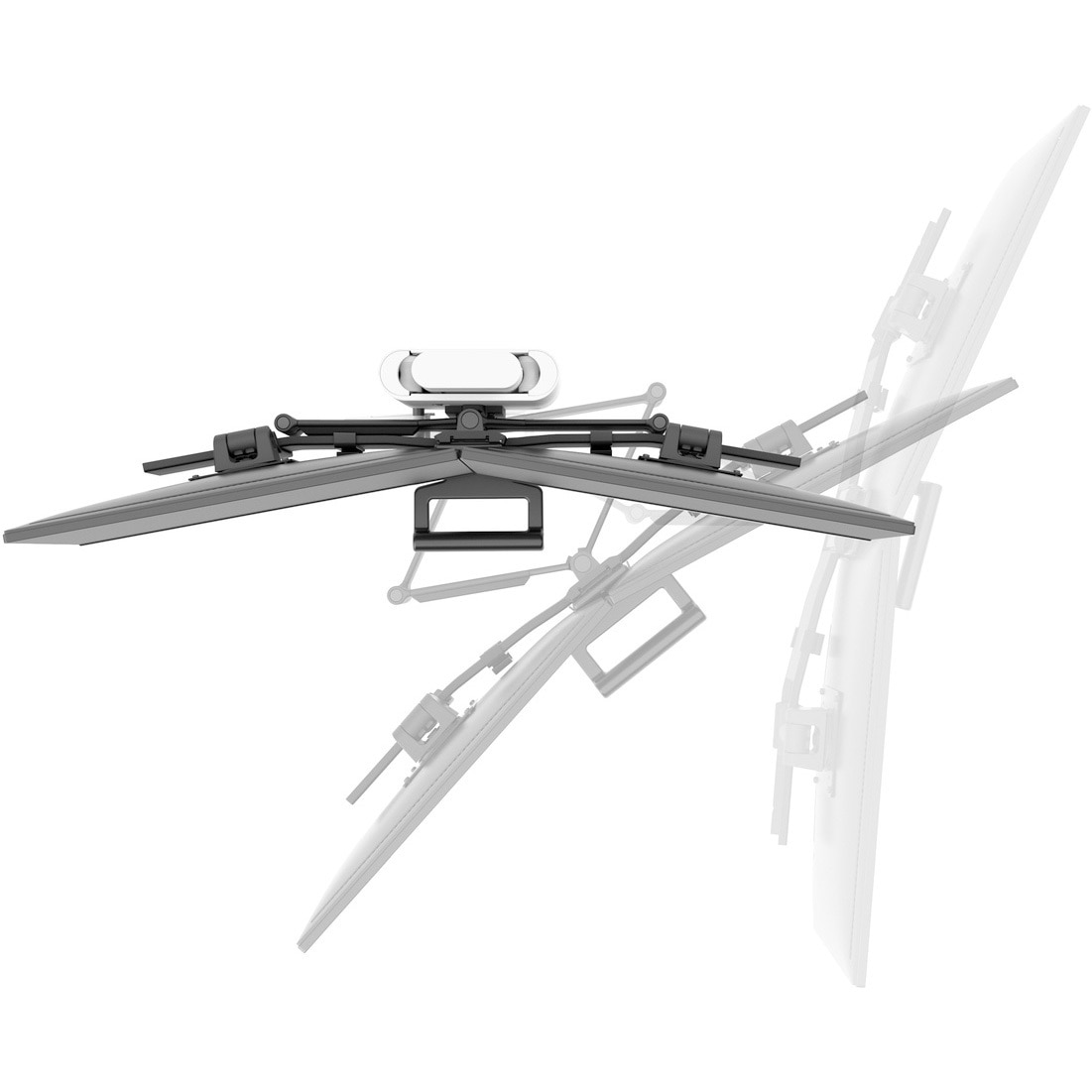 45-631-216 エルゴトロン TRACE (トレース) デュアル モニターマウント