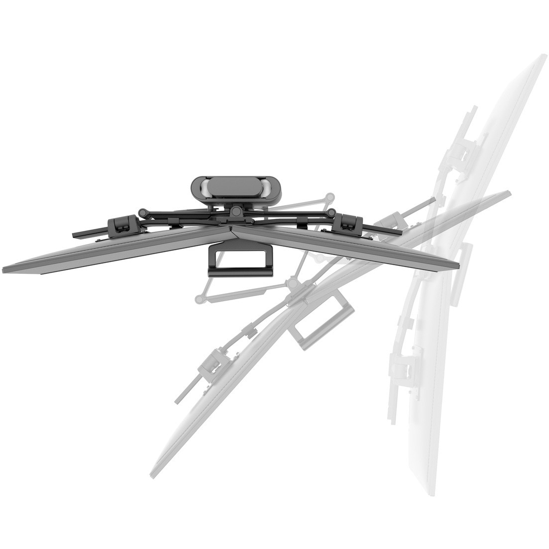 45-631-224 エルゴトロン TRACE (トレース) デュアル モニターマウント