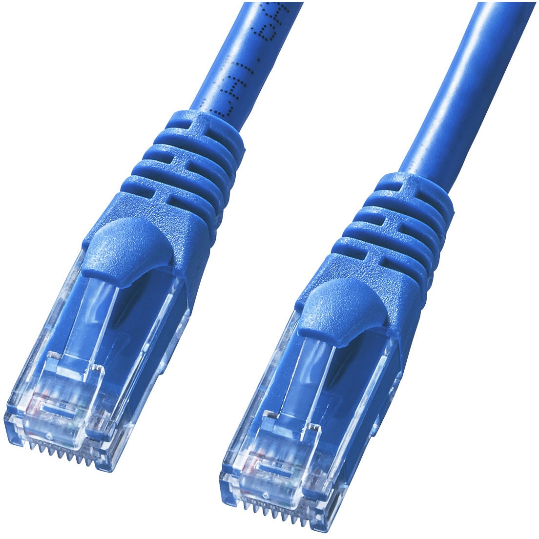 KB-T6AY-02BL LANケーブル サンワサプライ 爪折れ防止あり 規格CAT6A