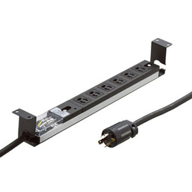 TAP-SVSL206-1U コンセントバー サンワサプライ 定格入力電流15A