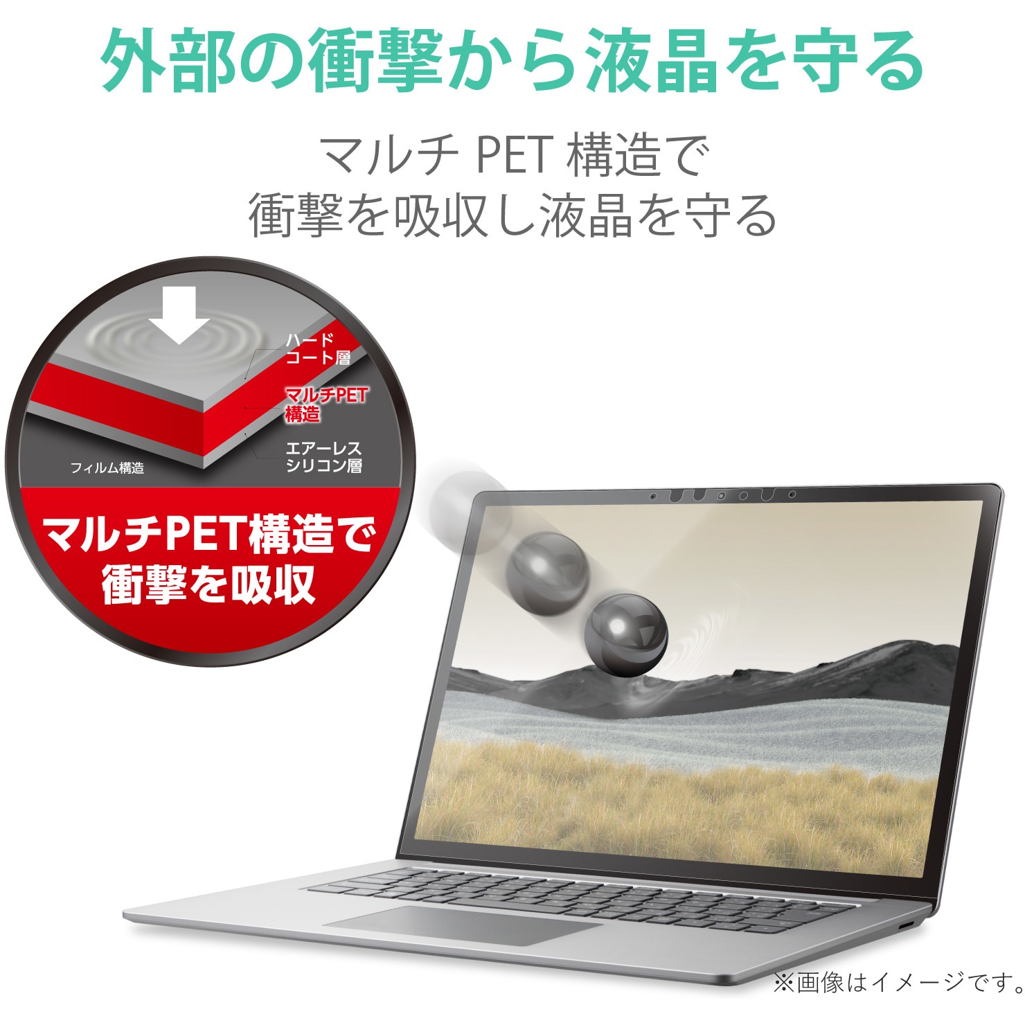 エレコム Surface 4 15インチ EF-MSL4LFLFPAGN Laptop フィルム 光沢 抗菌 耐衝撃 クリスマスファッション  Laptop