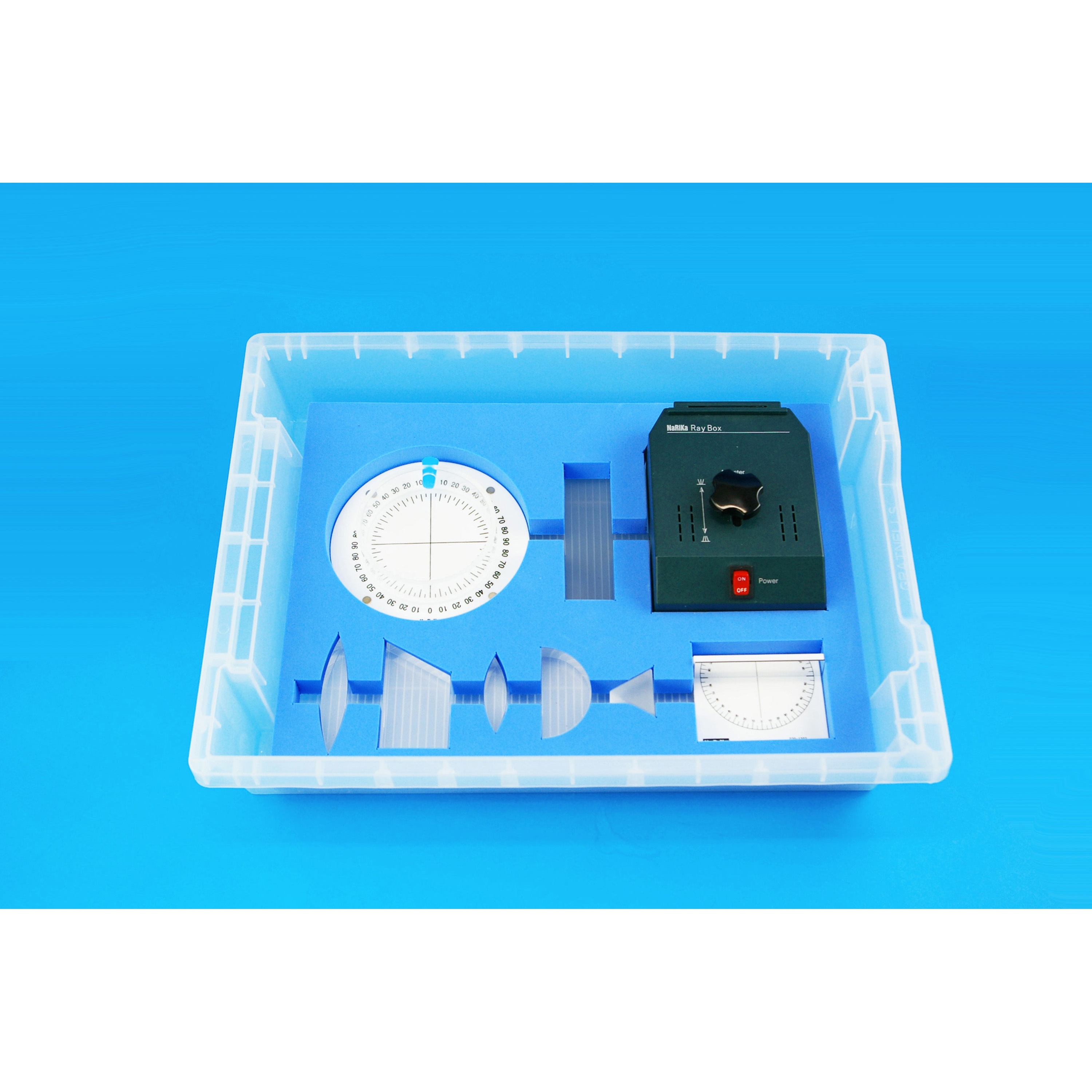 D20-1645-10 光の屈折・反射実験セット LB-FP型ケース付き 1セット ナリカ 【通販モノタロウ】