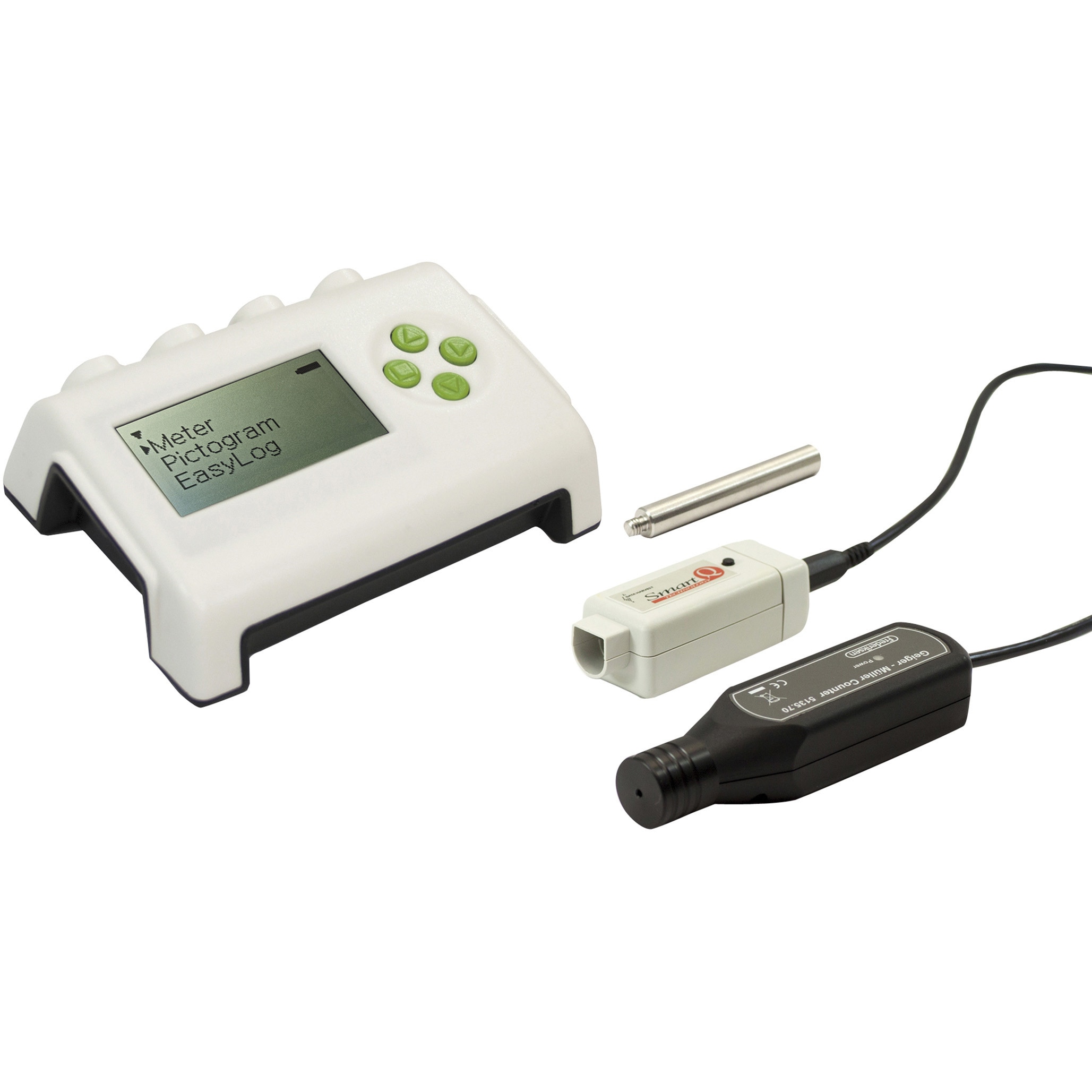 E31-8562-09 イージーセンス 放射線測定セット V-Log4BLE ナリカ 寸法143×103×45mm  E31-8562-09