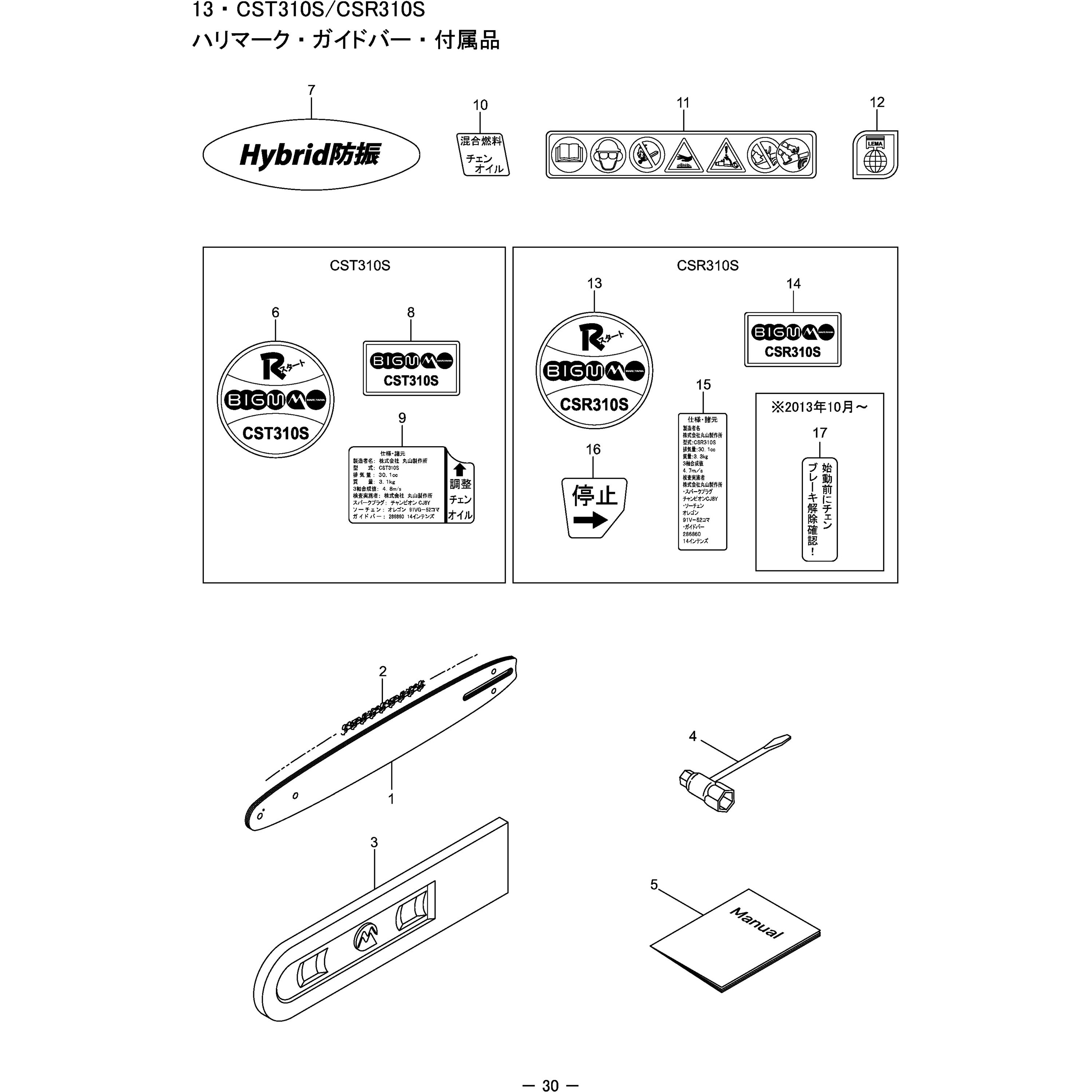 285731 コンビボックススパナ BIGM(丸山製作所) 図解No:No.4 規格13X19