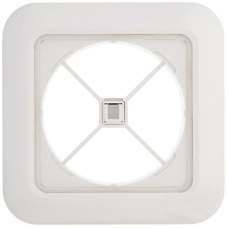 KRP100BWN 樹脂製 角型レジスター ユニックス 適合パイプ内径100mm