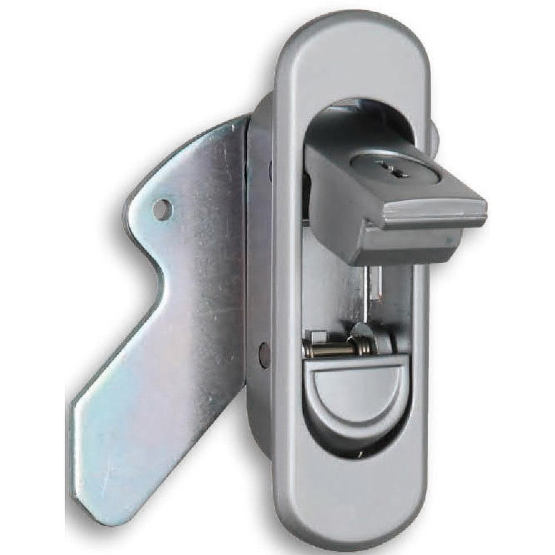 AB-23-2 平面ハンドル ホシモト サチライトクロムめっき 鍵無し AB-23