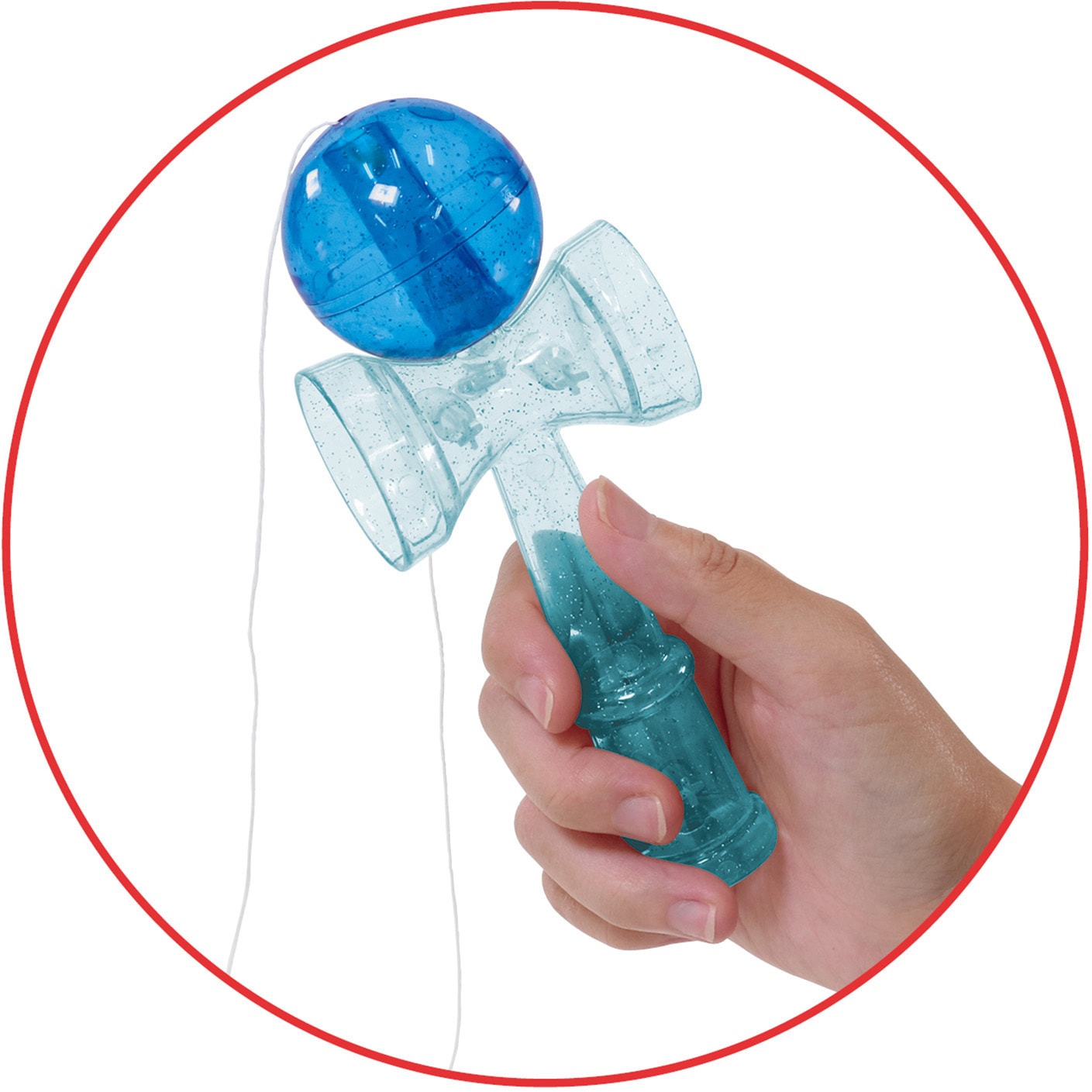 6906 キラキラプラ製けん玉 1個 アーテック[学校教材・教育玩具