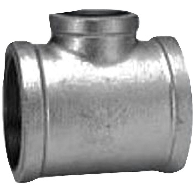 RT 径違いチーズ 可鍛鋳鉄製管継手(白) シーケー金属 呼び2-1/2B×1/2B