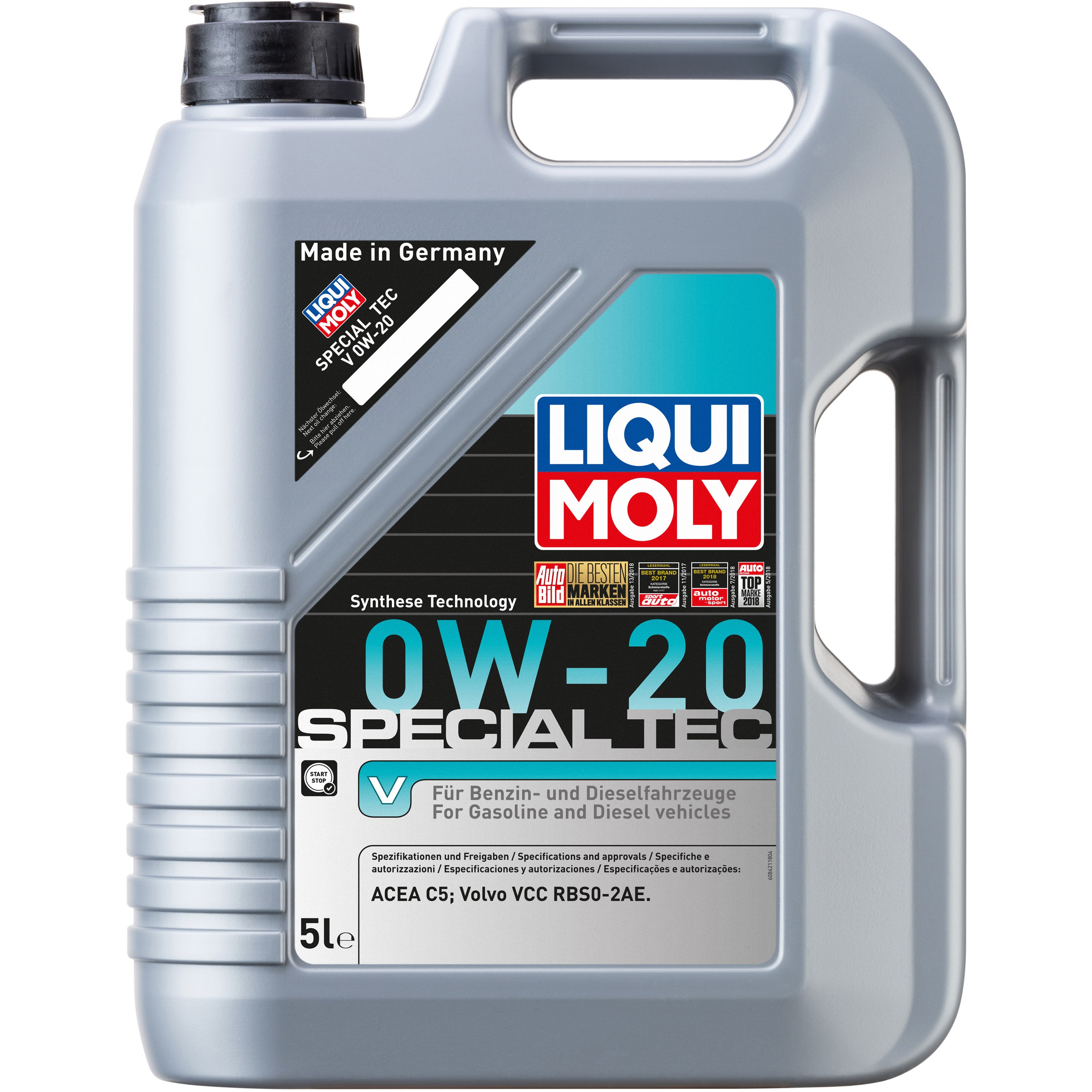 20632 スペシャルテックV 0W-20 1本(5L) LIQUI MOLY 【通販サイト