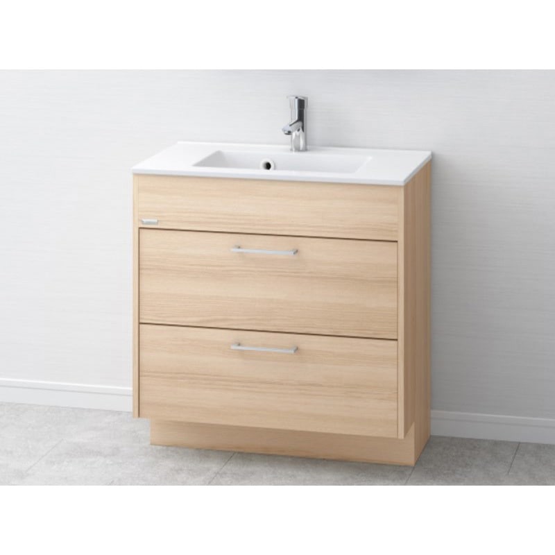 LKEA750AFNJN1 デザイン洗面 アール キャビネット+洗面ボウル一体型