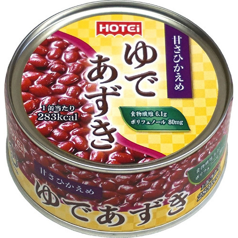 ゆであずき165g 1ケース(165g×48個) ホテイフーズ 【通販モノタロウ】 7,394円