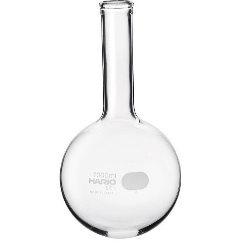 MF-1L SCI 丸底フラスコ MFシリーズ HARIO 1000mL  1箱(6個) MF-1L SCI