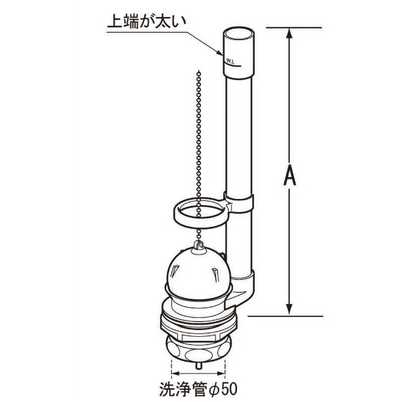 DTF-524C フロート弁 1個 INAX(LIXIL) 【通販モノタロウ】 6,362円