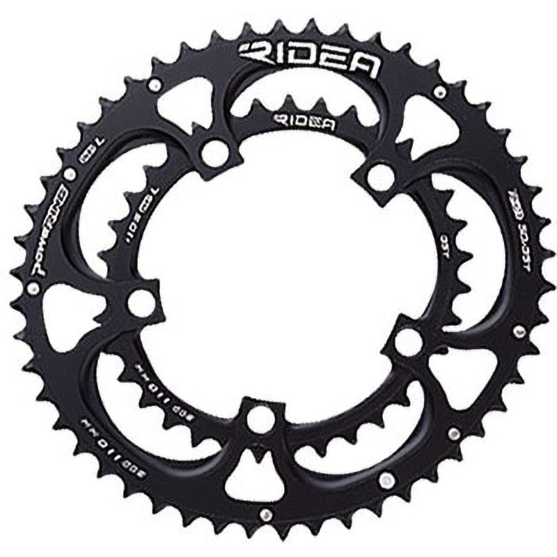 RIDEA Powering LS W4T 5arms 54/42W4-LSR5ST チェーンリング RIDEA Powering LS W4T 5arms 54⁄42W4-LSR5ST 54⁄42T BCD:130mm 147