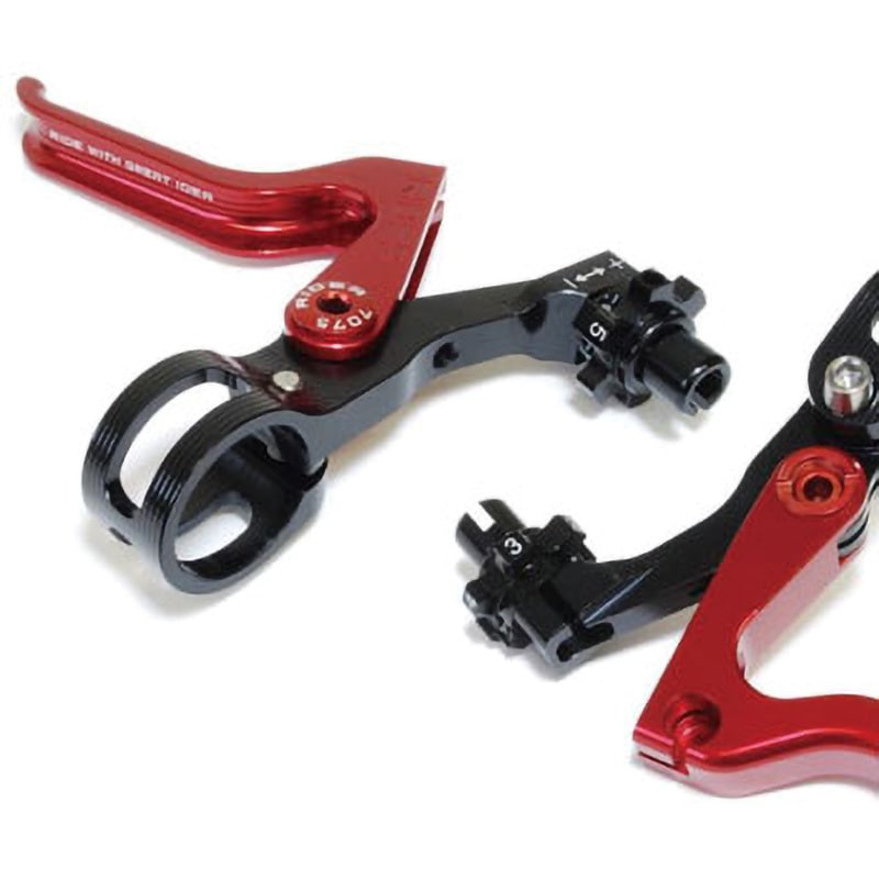 RIDEA（リデア/ライデア）XFH V-Type Lever CNC XFH V-Type Lever CNC RIDEA レッド色 1セット - 【通販モノタロウ】