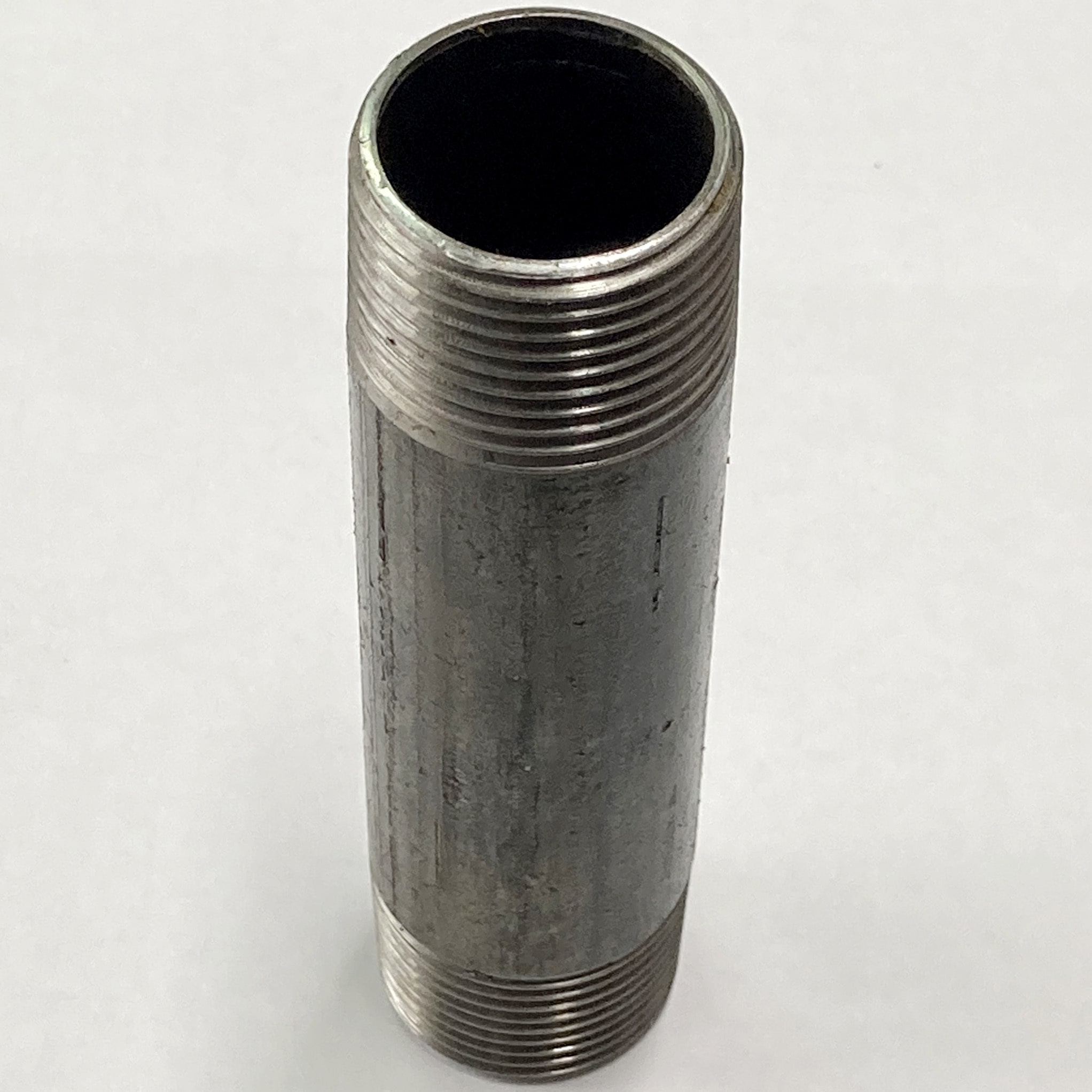 PNI 黒 ロングニップル シーケー金属 PTネジ 呼び径15A - 【通販