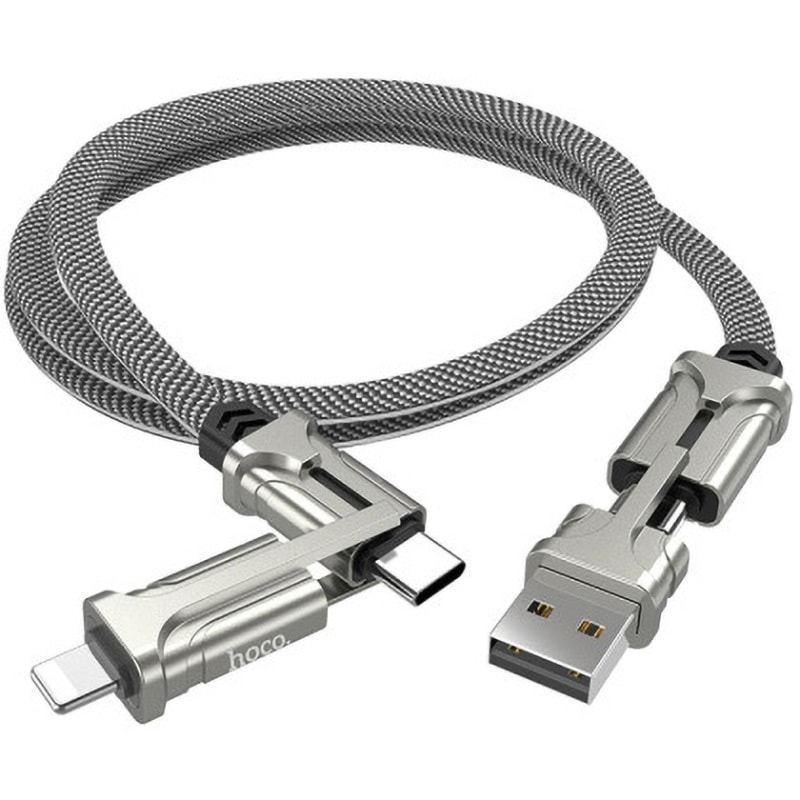 MATSUNEの充電コード S22 マルチ4in1充電ケーブル 1.2m JTT 分岐