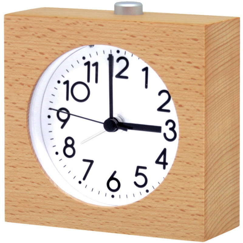 ウッドクロック TMC 置き時計 【通販モノタロウ】