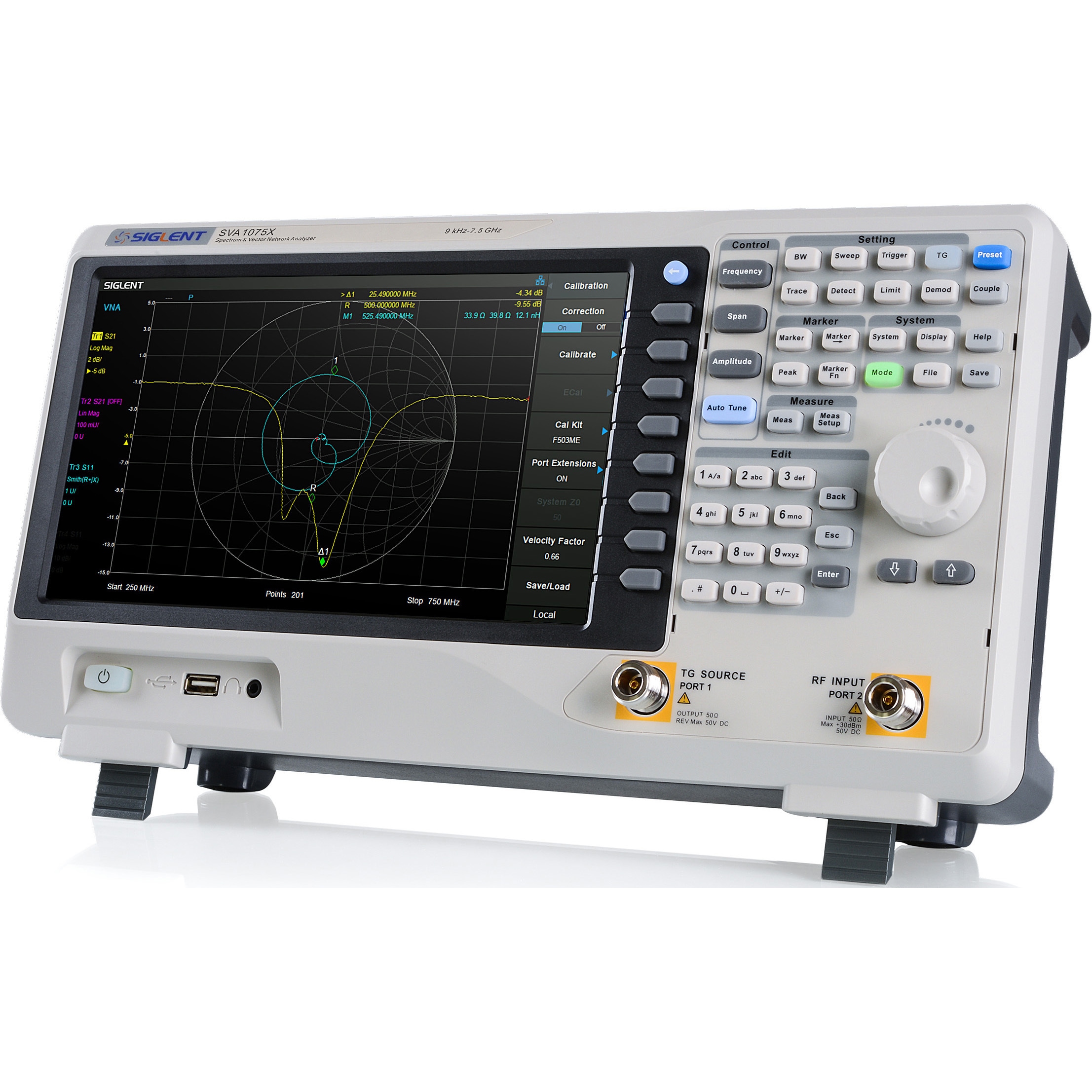 SVA1015X スペクトラム・アナライザ SVA1000Xシリーズ(1.5G/3.2G/7.5