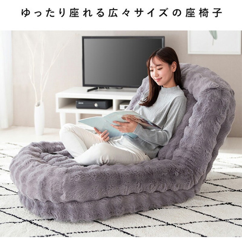 【時間指定不可】OPERA　コンパクトソファベッド　BK/BR/IV SF-1700B ふわとろ ソファベッド 座椅子 Foure (フール) ミヤタケ(宮武