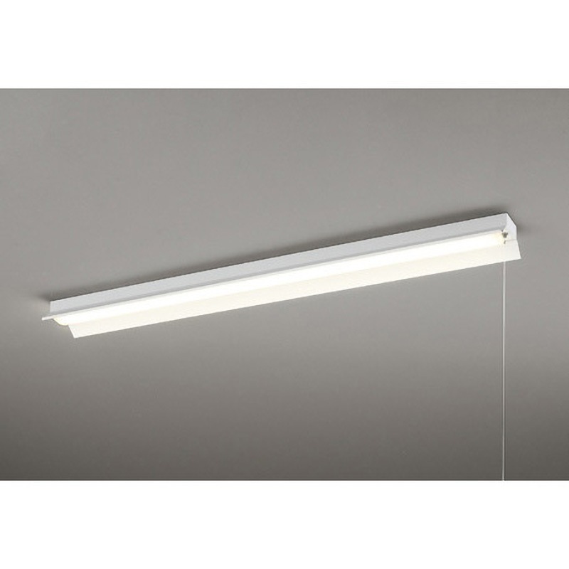 XL501111R1E 直付型ベースライト40形  反射笠型プルスイッチ付 非調光 ODELIC(オーデリック) 高演色LED 白色 明るさ2000Lm 消費電力12.9W 電球色 色温度3000K  1台 XL501111R1E