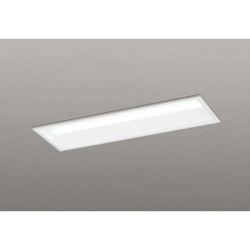 XD504001R4D 埋込型ベースライト20形 下面開放型220 非調光 ODELIC(オーデリック) 高演色LED 3200Lm 3500K 温白色 光束2850Lm 幅240mm長さ636mm 1台 XD504001R4D