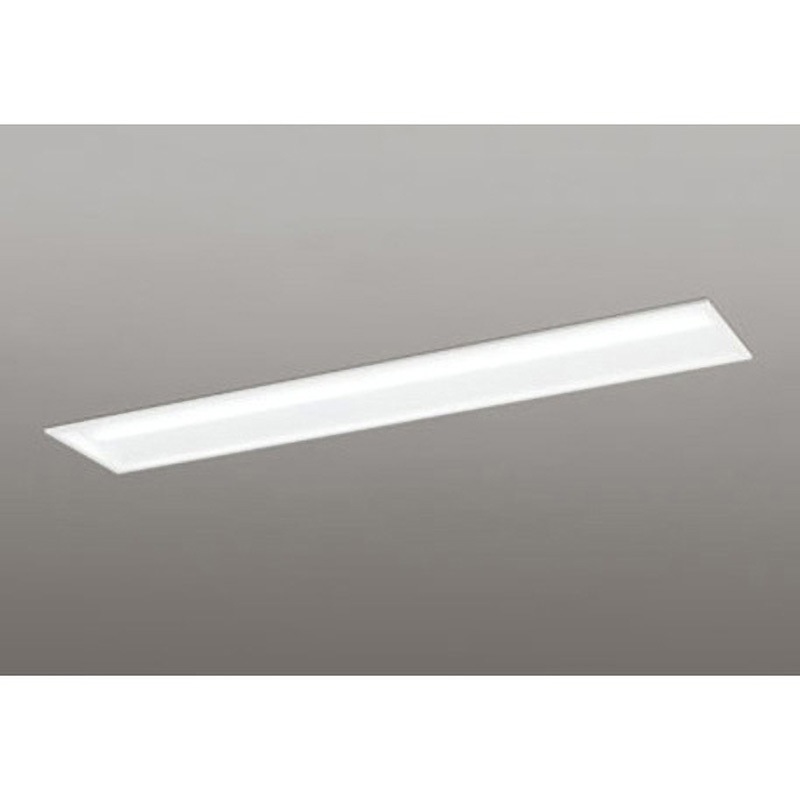 XD504002R2A 埋込型ベースライト40形 下面開放型220 非調光 ODELIC(オーデリック) 高演色LED 6500K 昼光色 光束3800Lm 幅240mm長さ1254mm 1台